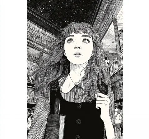 漫蛙漫画首页主视觉：展示一部冒险题材漫画的封面场景